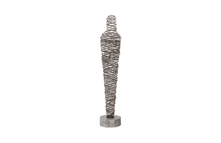 Abstract Wire Man Floor Sculpture, SM - Phillips Collection - AmericanHomeFurniture