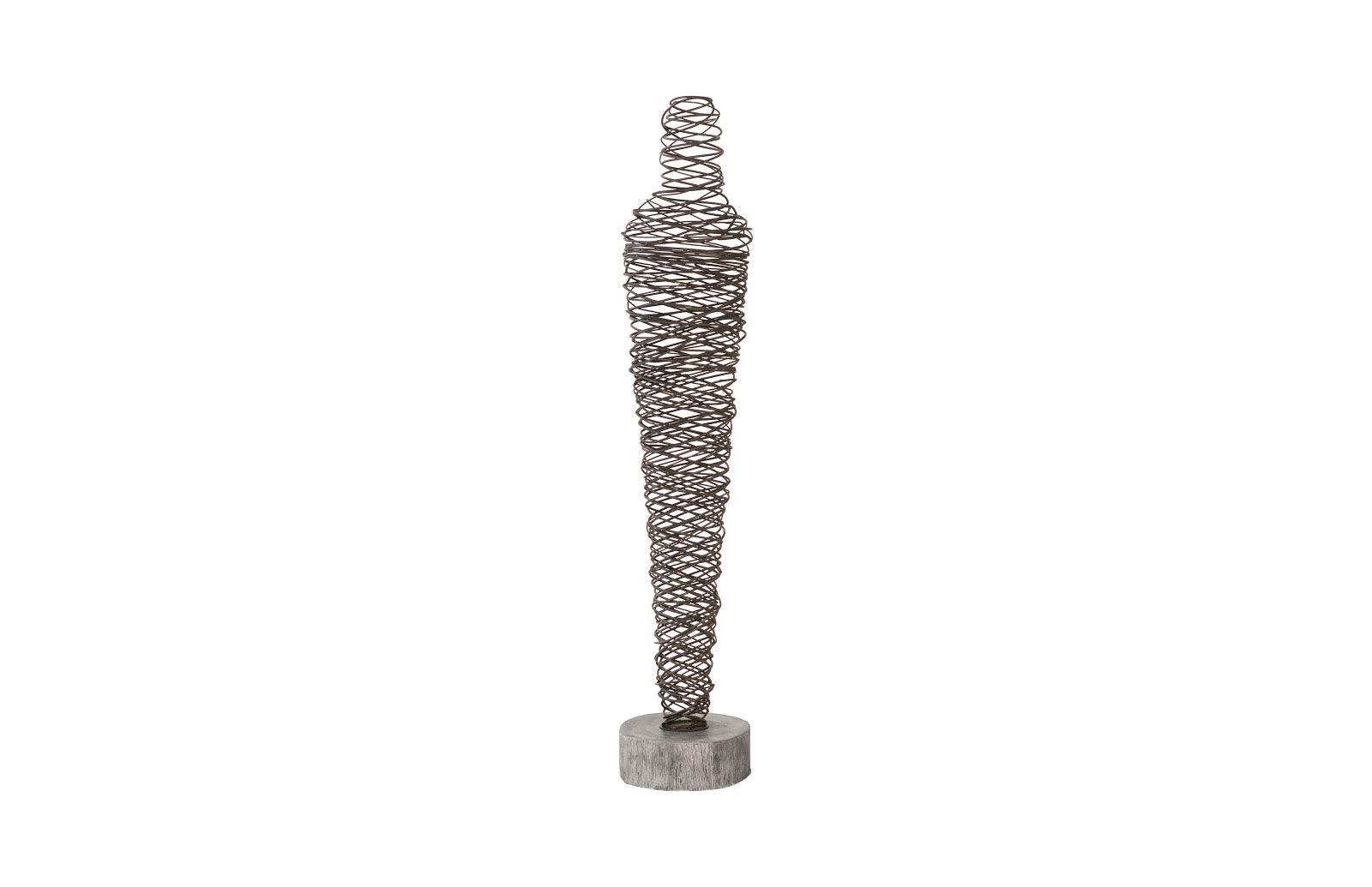 Phillips Collection Abstract Wire Man Floor Sculpture, SM DECORATIVE OBJECTS