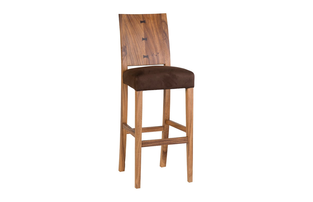 Ophelia Bar Stool, Chamcha Wood, Natural - Phillips Collection - AmericanHomeFurniture