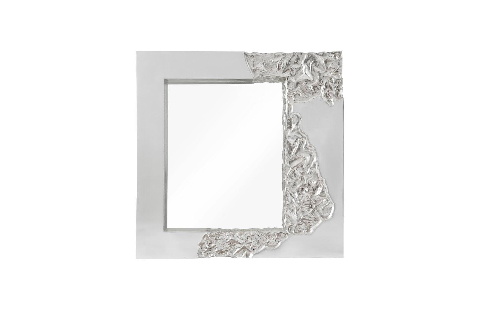 Phillips Collection Mercury Mirror, Square, Silver Leaf WALL MIRRORS