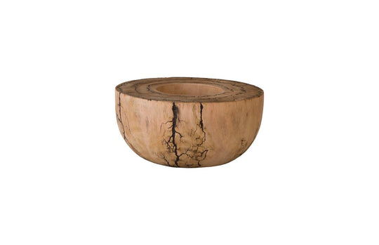 Phillips Collection Lightning Bowl, Mango Wood DECORATIVE TRAYS, PLATES, + BOWLS