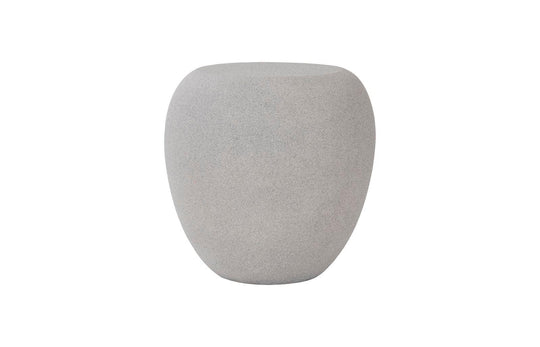 Phillips Collection River Stone Side Table, Dark Granite ACCENT TABLES