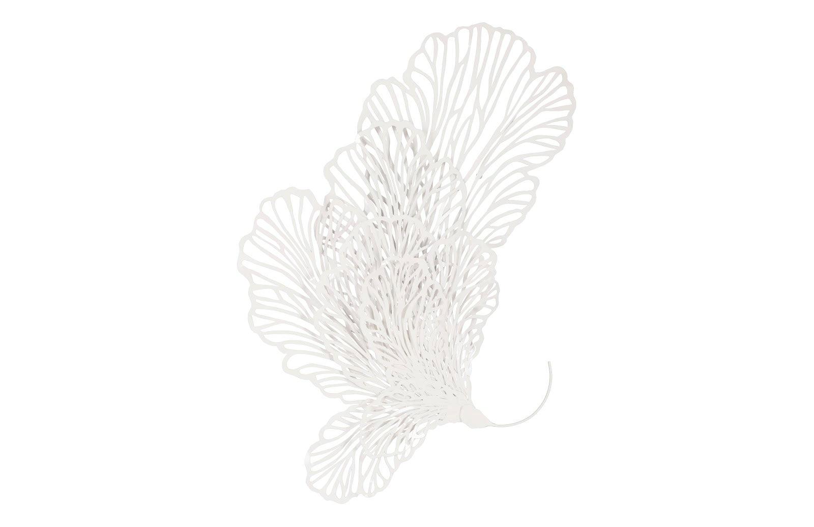 Phillips Collection Butterfly Wall Art, White, LG WALL ACCENTS