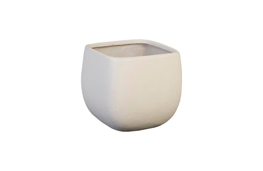 Phillips Collection Ava Planter, Small, White PLANTERS