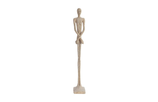 Phillips Collection Lloyd Sculpture, Small, Resin, Roman Stone DECORATIVE OBJECTS