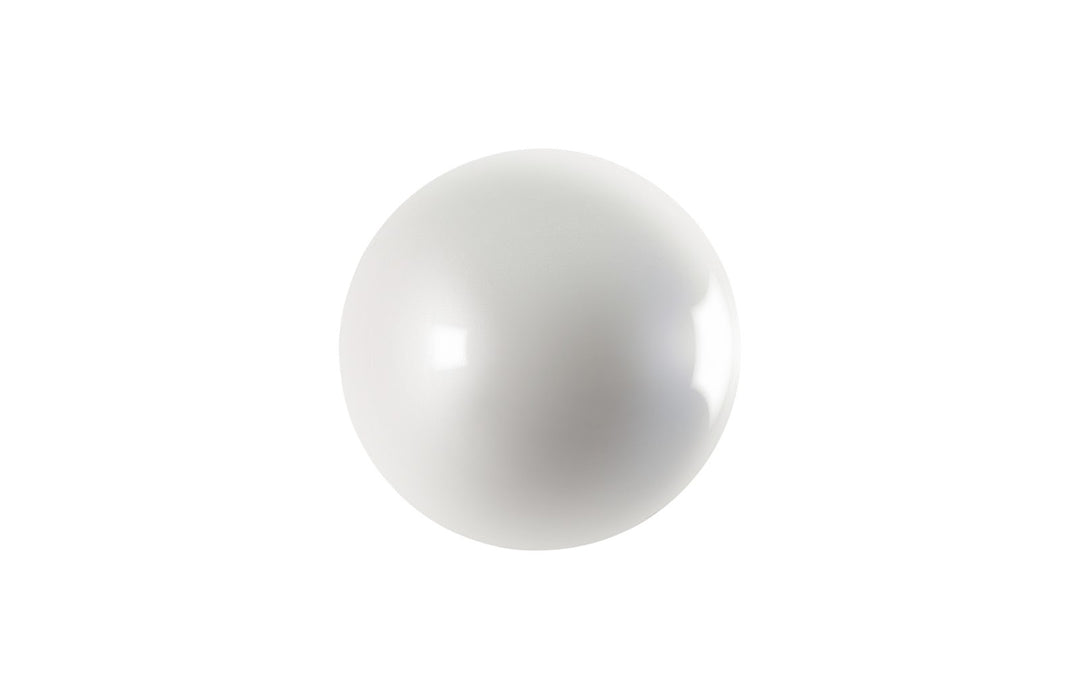 Ball on the Wall, Medium, Pearl White - Phillips Collection - AmericanHomeFurniture