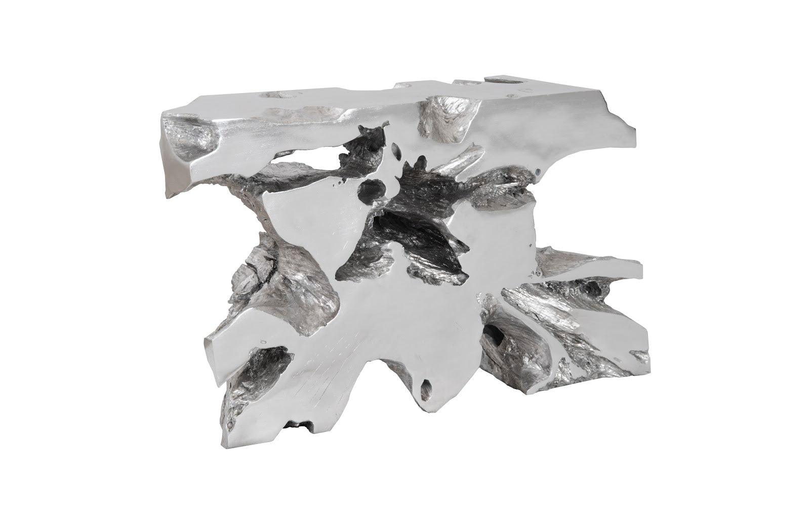 Phillips Collection Venice Freeform Console, Silver Leaf CONSOLE TABLES