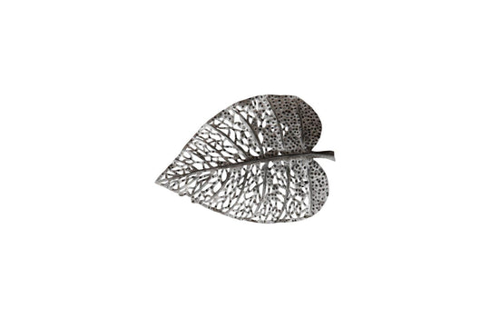 Phillips Collection Birch Leaf Wall Art, Silver, XS WALL ACCENTS