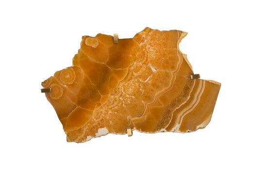 Phillips Collection Gem Wall Tile in Brass Setting, Sand Onyx WALL ACCENTS