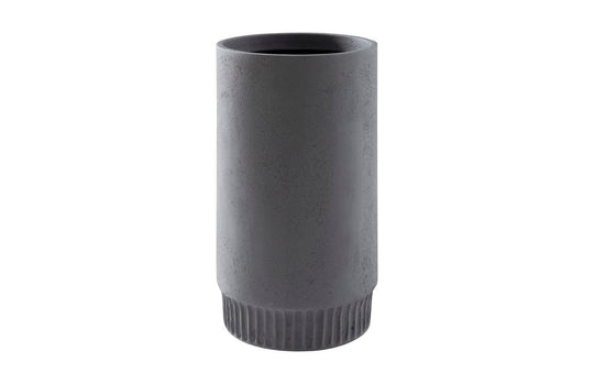Phillips Collection Harvest Planter, Medium, Dark Gray VASES, JARS, + BOTTLES