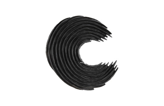 Phillips Collection Swoop Wall Art, Black Wood, Small WALL ACCENTS