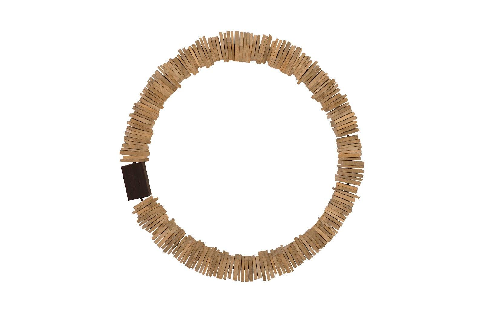 Phillips Collection Stacked Wall Ring,  Bleached, MD WALL ACCENTS