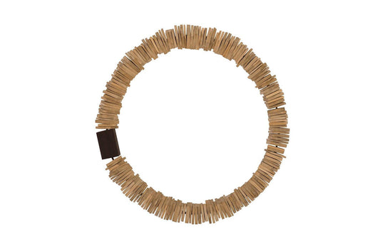 Phillips Collection Stacked Wall Ring,  Bleached, MD WALL ACCENTS