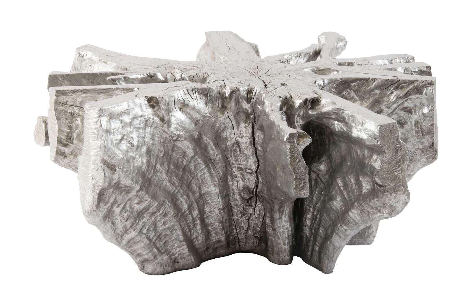 Phillips Collection Dante Root Coffee Table, Silver Leaf COFFEE TABLES