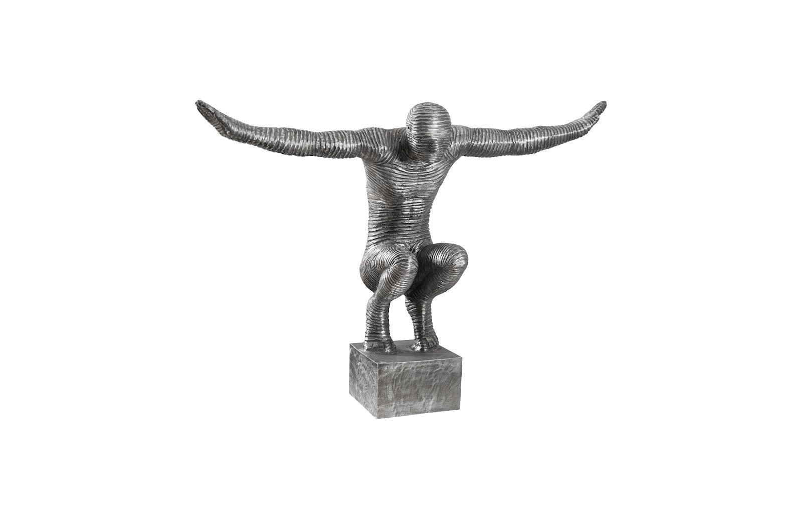 Phillips Collection Outstretched Arms Sculpture, Aluminum, Small DECORATIVE OBJECTS