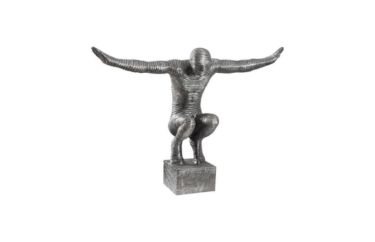 Phillips Collection Outstretched Arms Sculpture, Aluminum, Small DECORATIVE OBJECTS