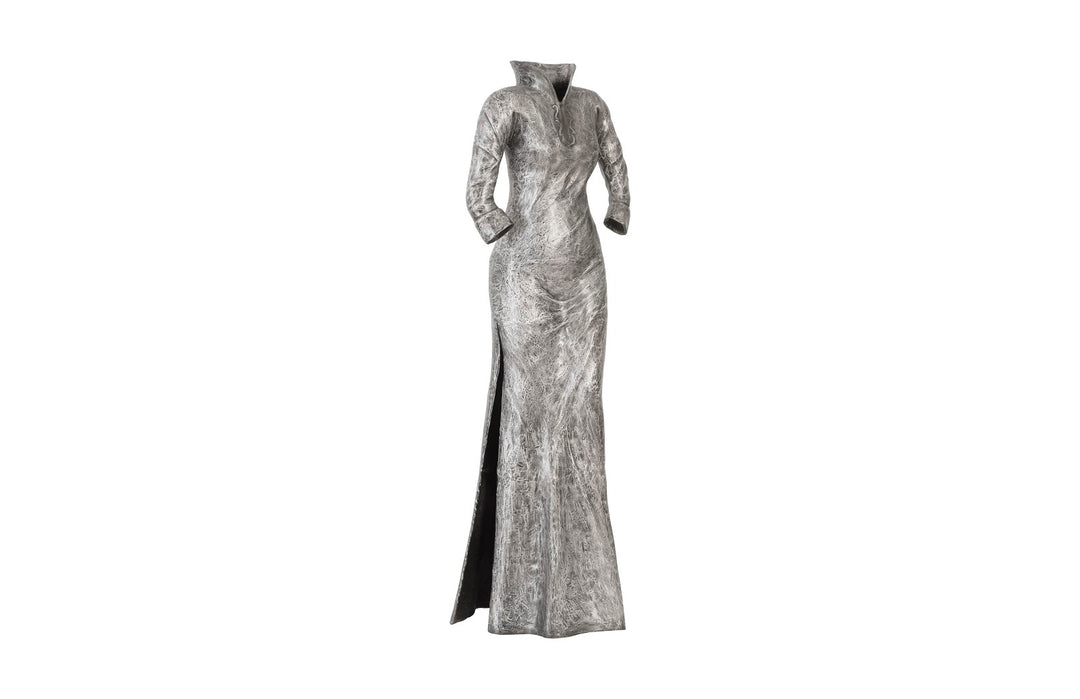 Dress Sculpture, Long Sleeves, Black/Silver, Aluminum - Phillips Collection - AmericanHomeFurniture