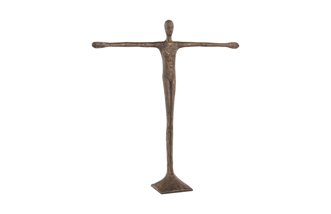 Ollie Sculpture, Resin, Bronze Finish - Phillips Collection - AmericanHomeFurniture