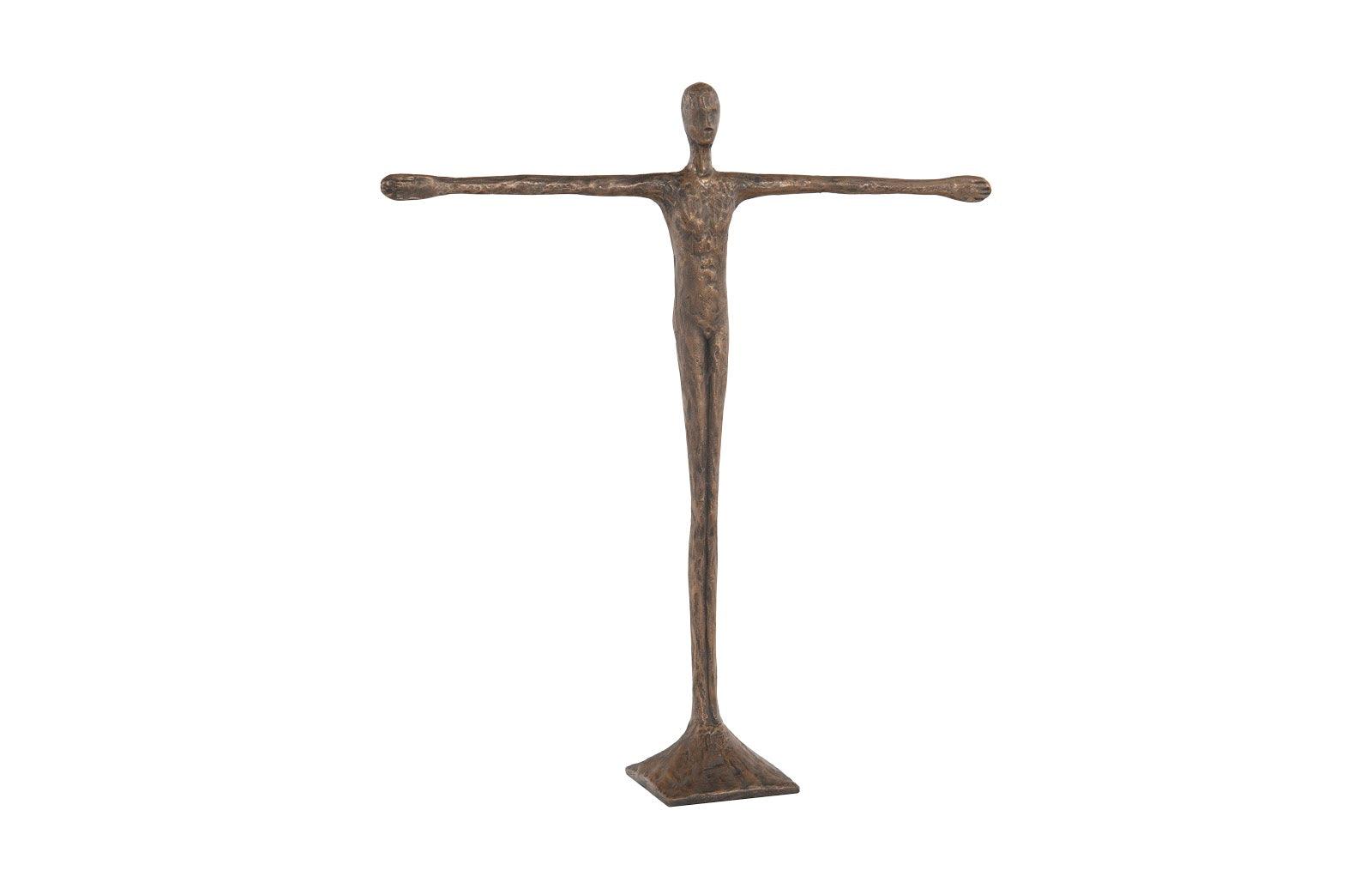 Phillips Collection Ollie Sculpture, Resin, Bronze Finish DECORATIVE OBJECTS