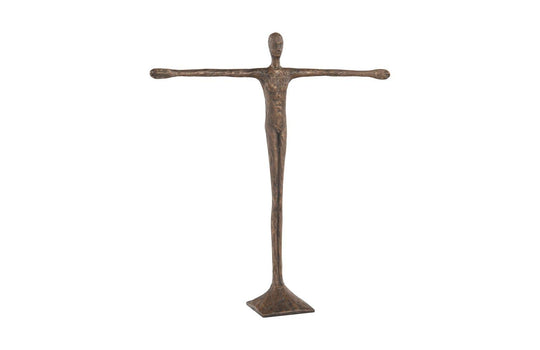 Phillips Collection Ollie Sculpture, Resin, Bronze Finish DECORATIVE OBJECTS