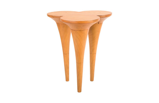 Phillips Collection Marley Bar Table, Resin, Faux Bois Finish BAR + BAR CARTS