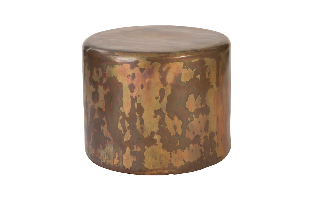 Button End Table, Posh Finish - AmericanHomeFurniture