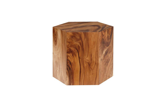 Phillips Collection Honeycomb Side Table, Chamcha Wood, SM ACCENT TABLES