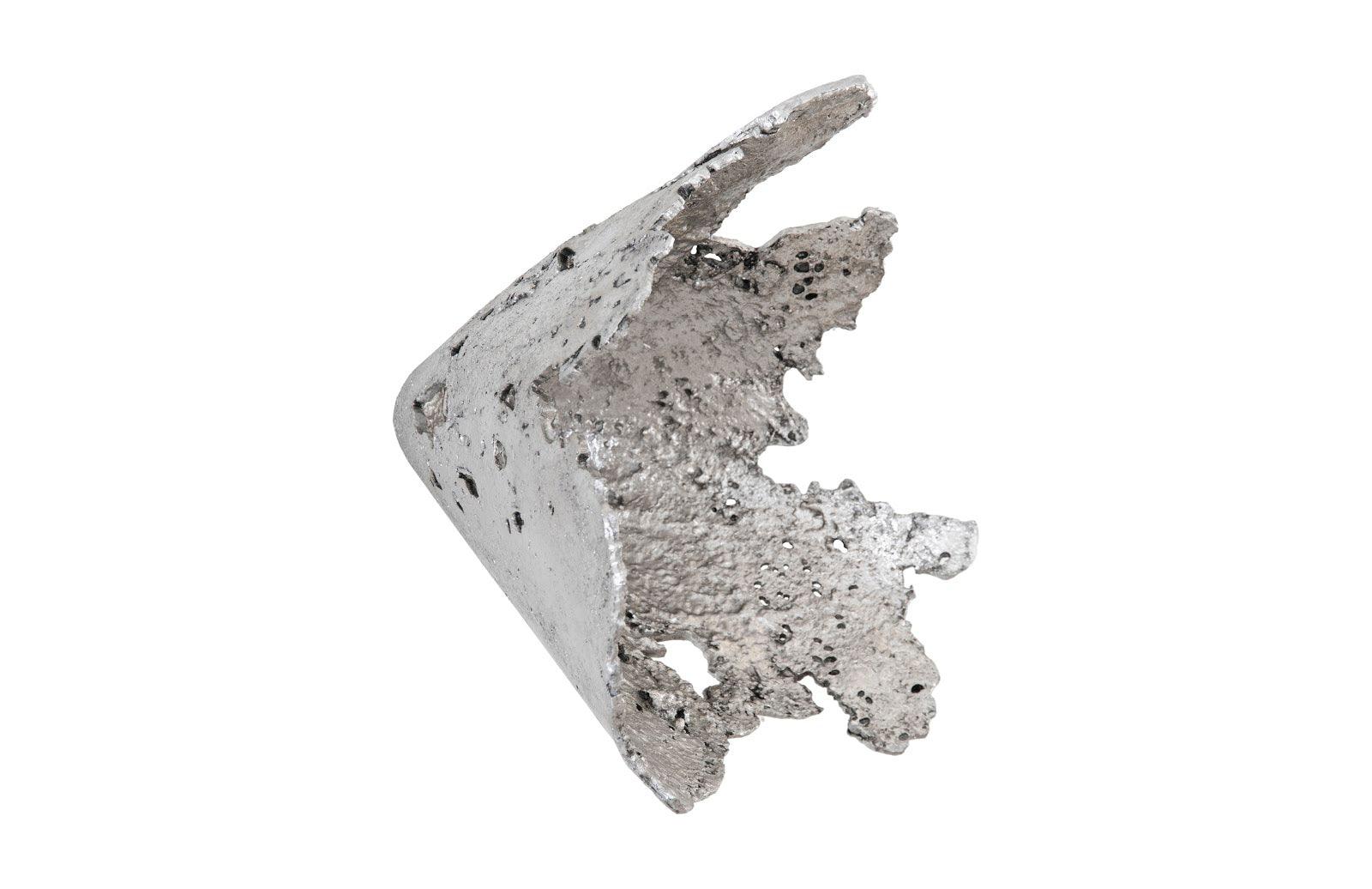 Phillips Collection Semi-Perforated Splash Bowl Wall Art, Silver Leaf WALL ACCENTS