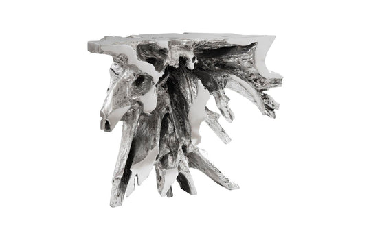 Phillips Collection Luxe Freeform Console Table, Silver Leaf CONSOLE TABLES