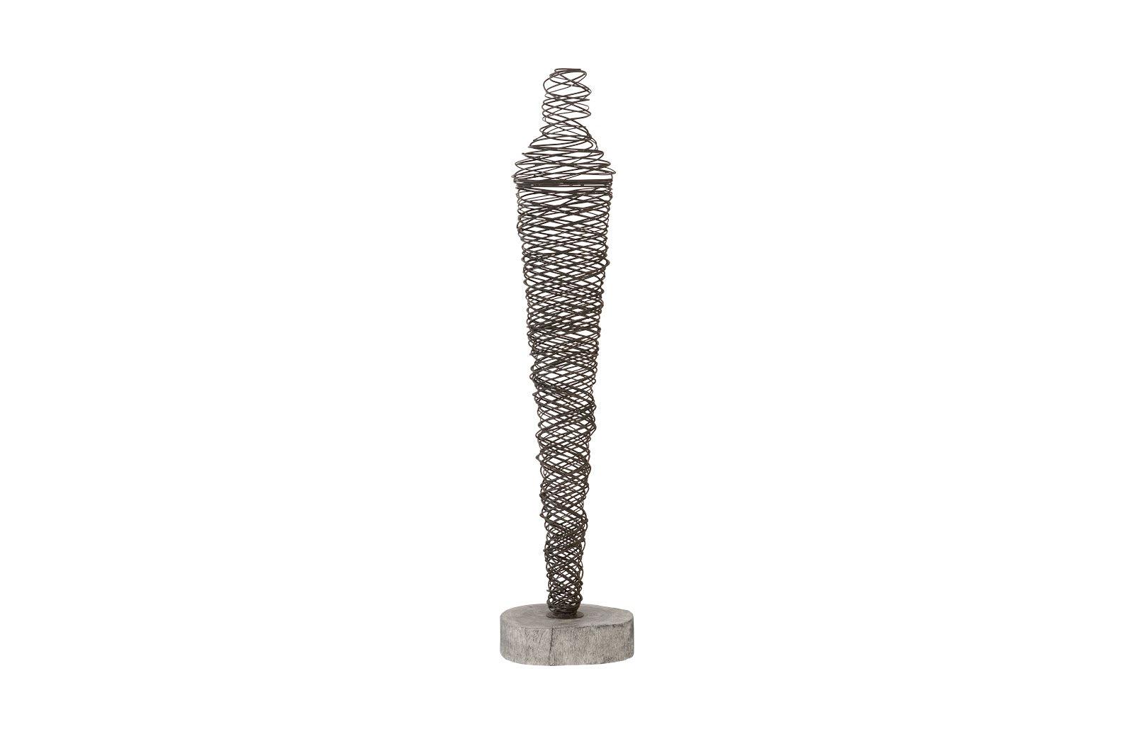 Phillips Collection Abstract Wire Man Floor Sculpture, LG DECORATIVE OBJECTS