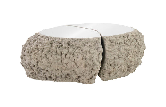 Phillips Collection Split the Difference Coffee Table, Ash COFFEE TABLES