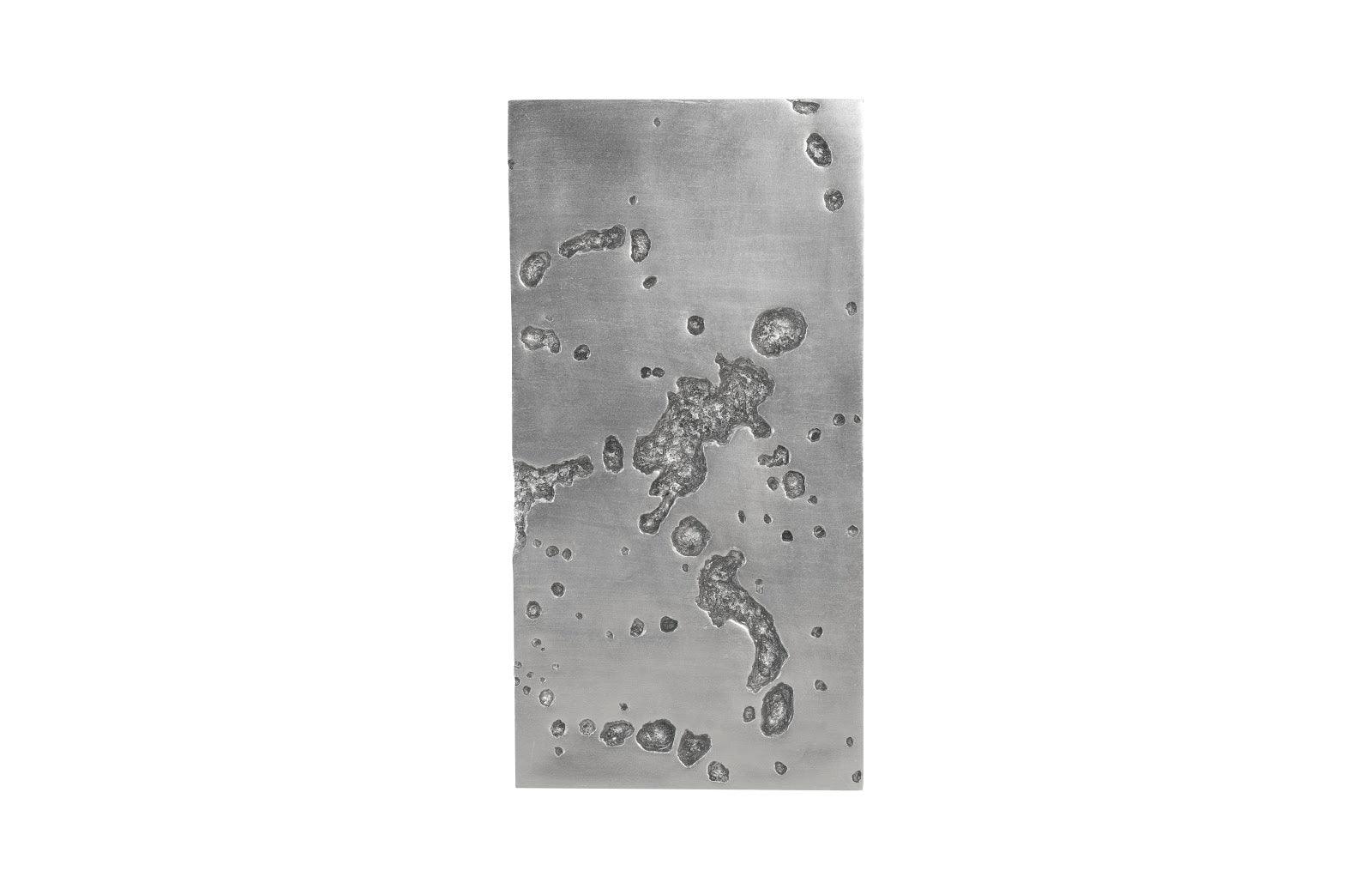 Phillips Collection Splotch Wall Art, Rectangle, Silver Leaf WALL ACCENTS