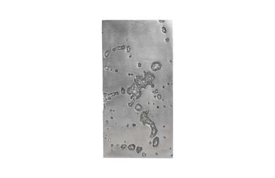 Phillips Collection Splotch Wall Art, Rectangle, Silver Leaf WALL ACCENTS