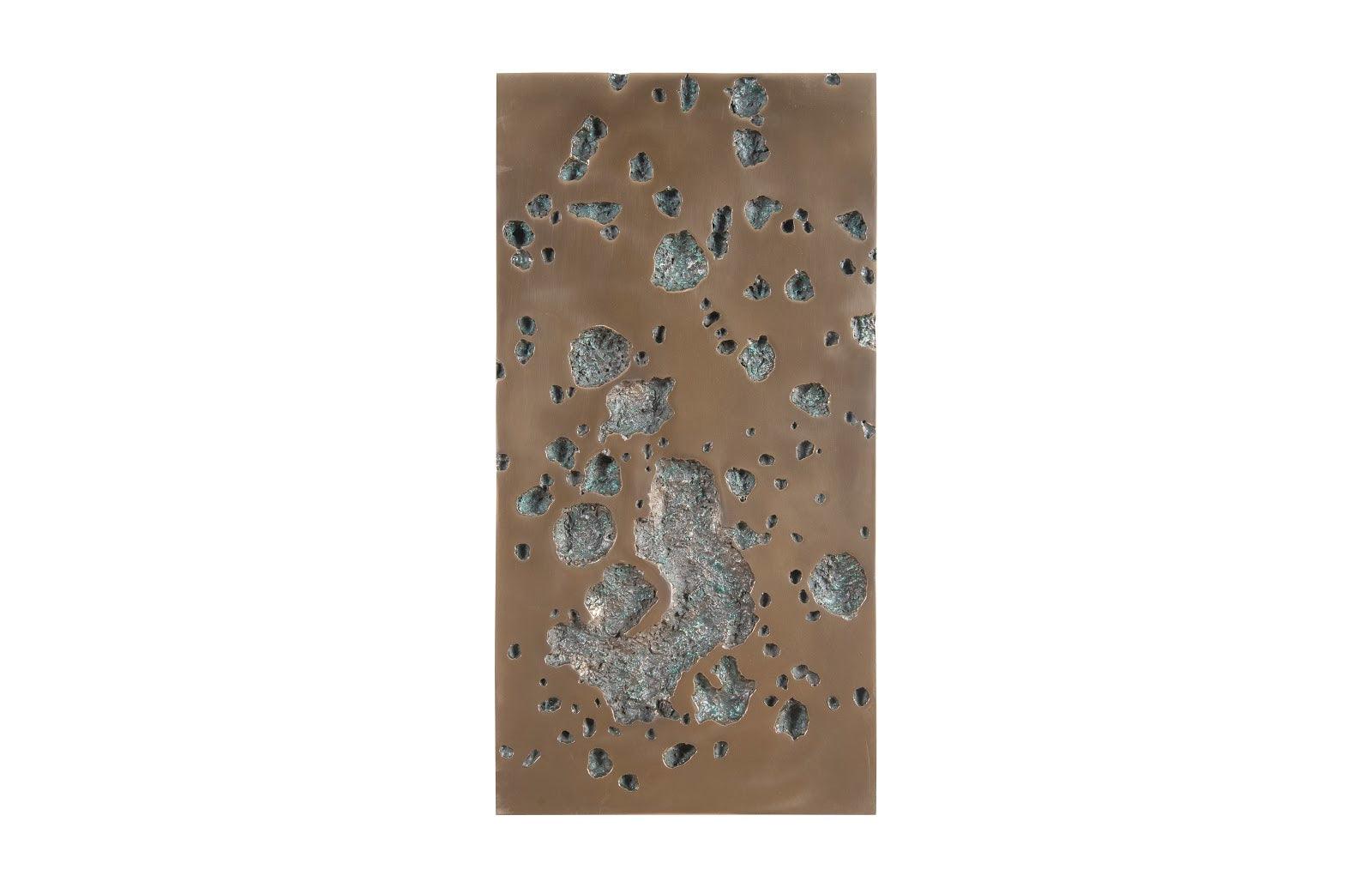 Phillips Collection Splotch Wall Art 2, Rectangle, Bronze Finish WALL ACCENTS