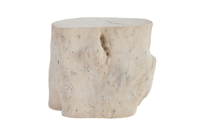 Log Stool, Roman Stone, LG - Phillips Collection - AmericanHomeFurniture