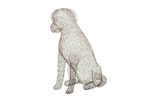Phillips Collection Crazy Wire Retriever, LG DECORATIVE OBJECTS