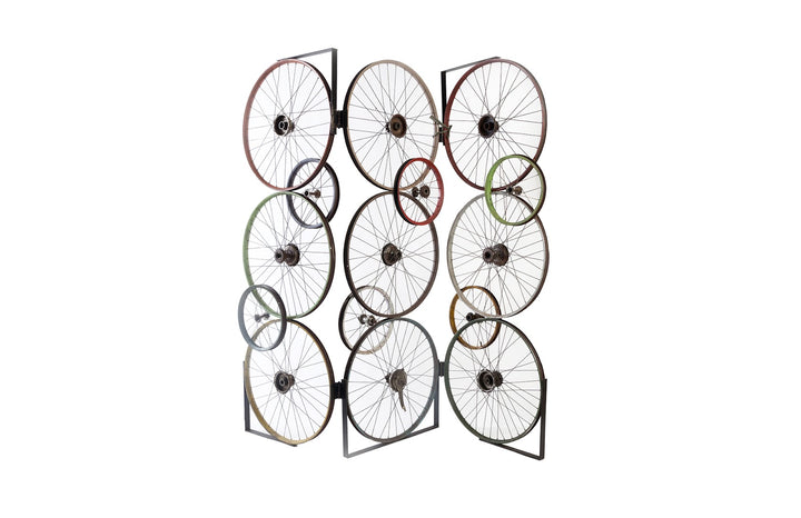 Bicycle Wheel Screen, Assorted - Phillips Collection - AmericanHomeFurniture