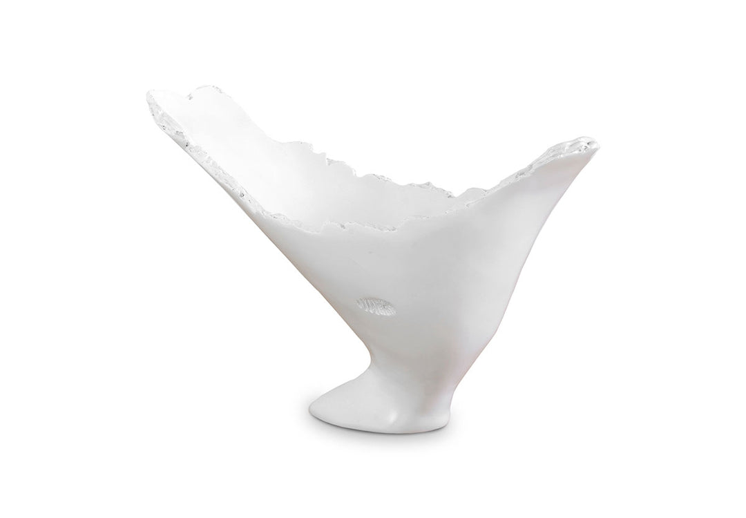 Burled Vase, Glossy White - Phillips Collection - AmericanHomeFurniture