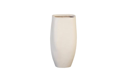 Phillips Collection Claire Planter, Large, White PLANTERS
