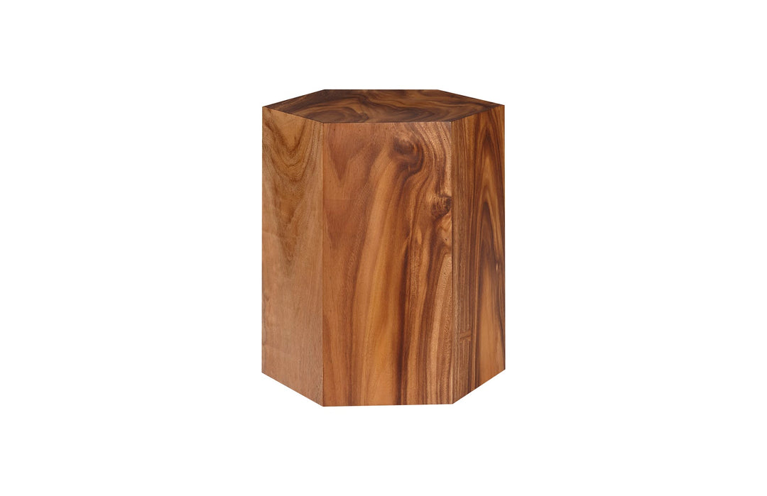 Honeycomb Side Table, Chamcha Wood, LG - Phillips Collection - AmericanHomeFurniture