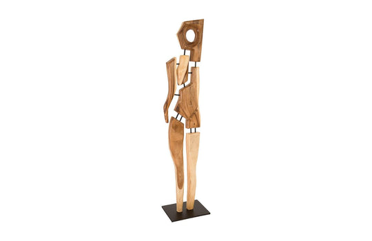 Phillips Collection Jill Wood Sculpture DECORATIVE OBJECTS