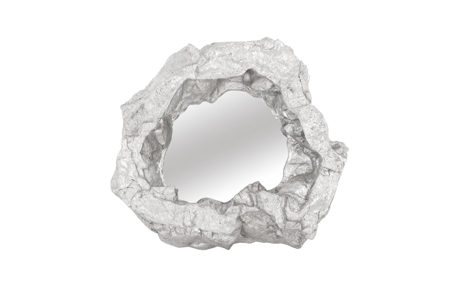 Phillips Collection Rock Pond Mirror, Silver Leaf WALL MIRRORS