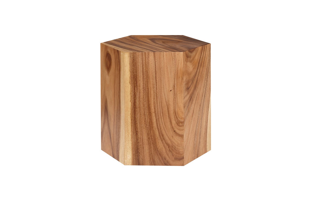 Honeycomb Side Table, Chamcha Wood, MD - Phillips Collection - AmericanHomeFurniture