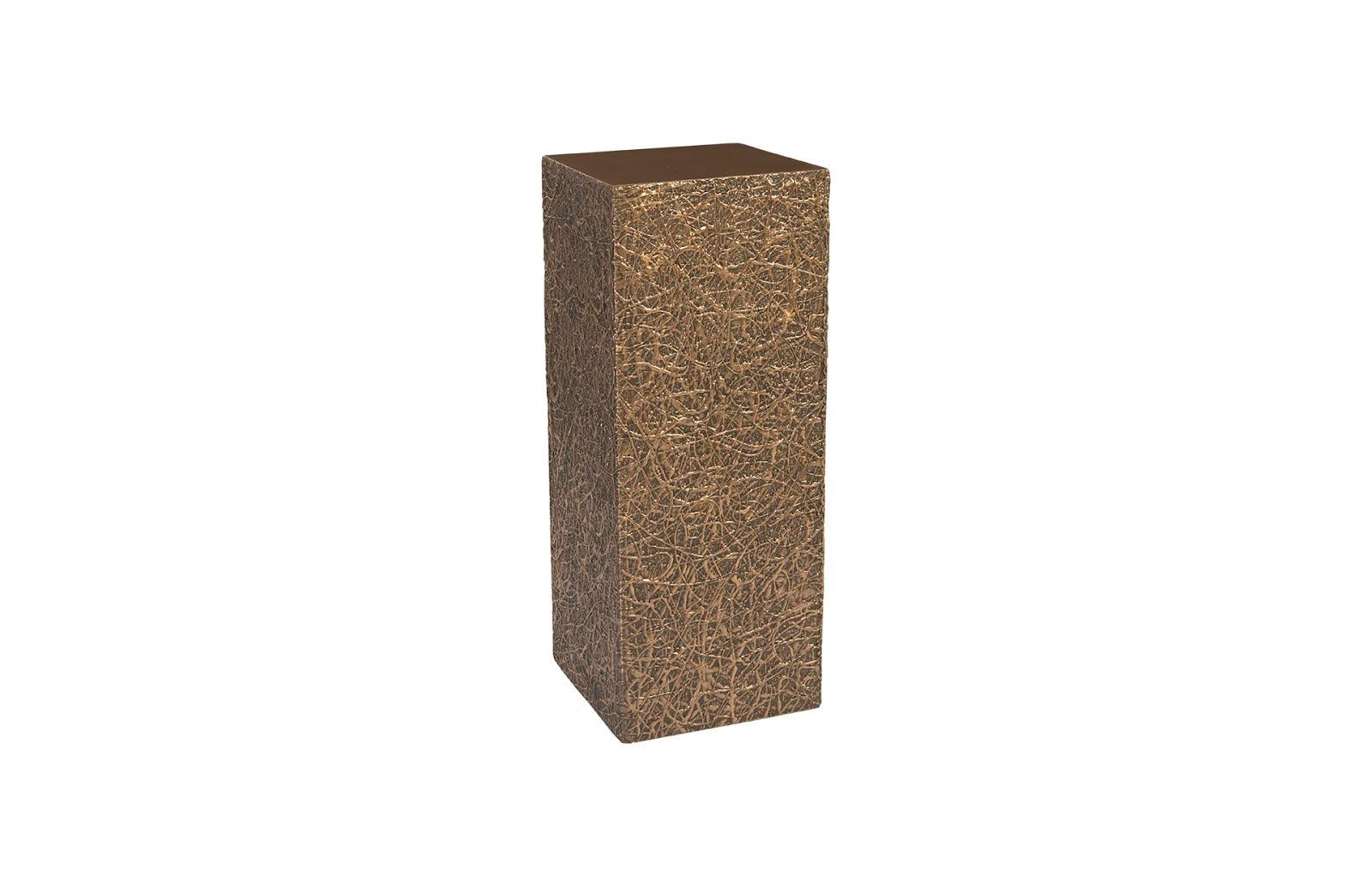 Phillips Collection String Theory Pedestal, Bronze, MD ACCENT TABLES