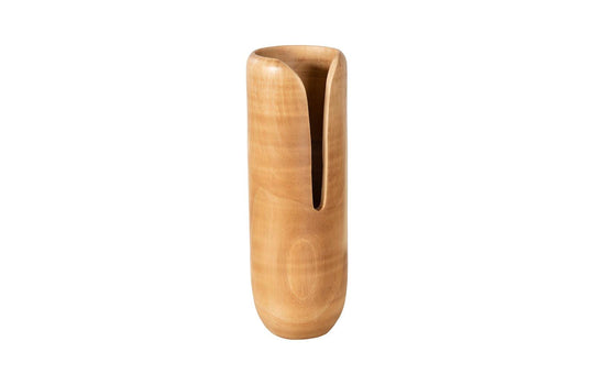 Phillips Collection Interval Wood Vase, Natural, Large VASES, JARS, + BOTTLES