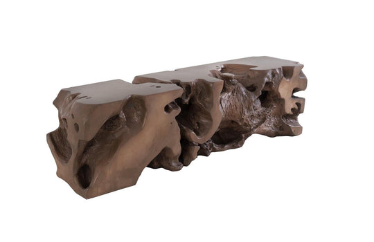 Phillips Collection Freeform Bench, Bronze BENCHES