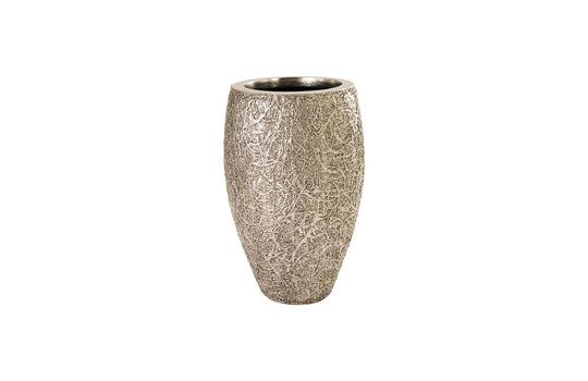 Phillips Collection String Theory Planter, Silver Leaf, SM PLANTERS