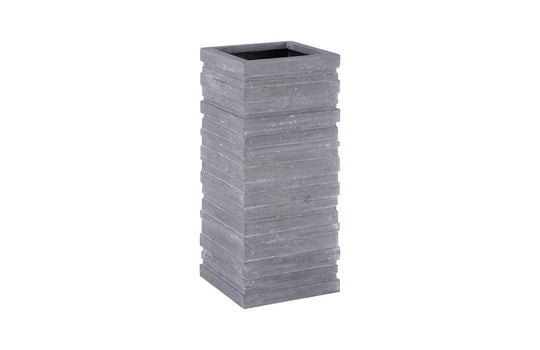 Phillips Collection June Square Planter, Gray, LG PLANTERS