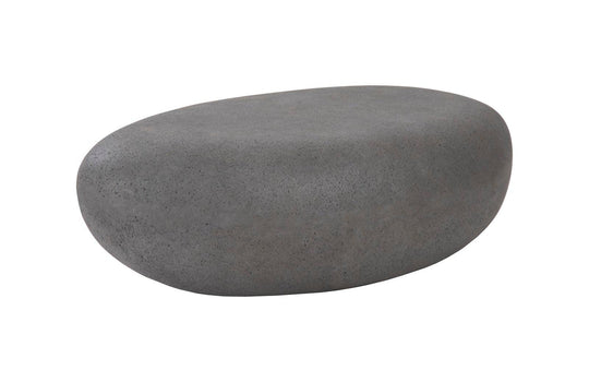 Phillips Collection River Stone Coffee Table, Charcoal Stone, Small COFFEE TABLES