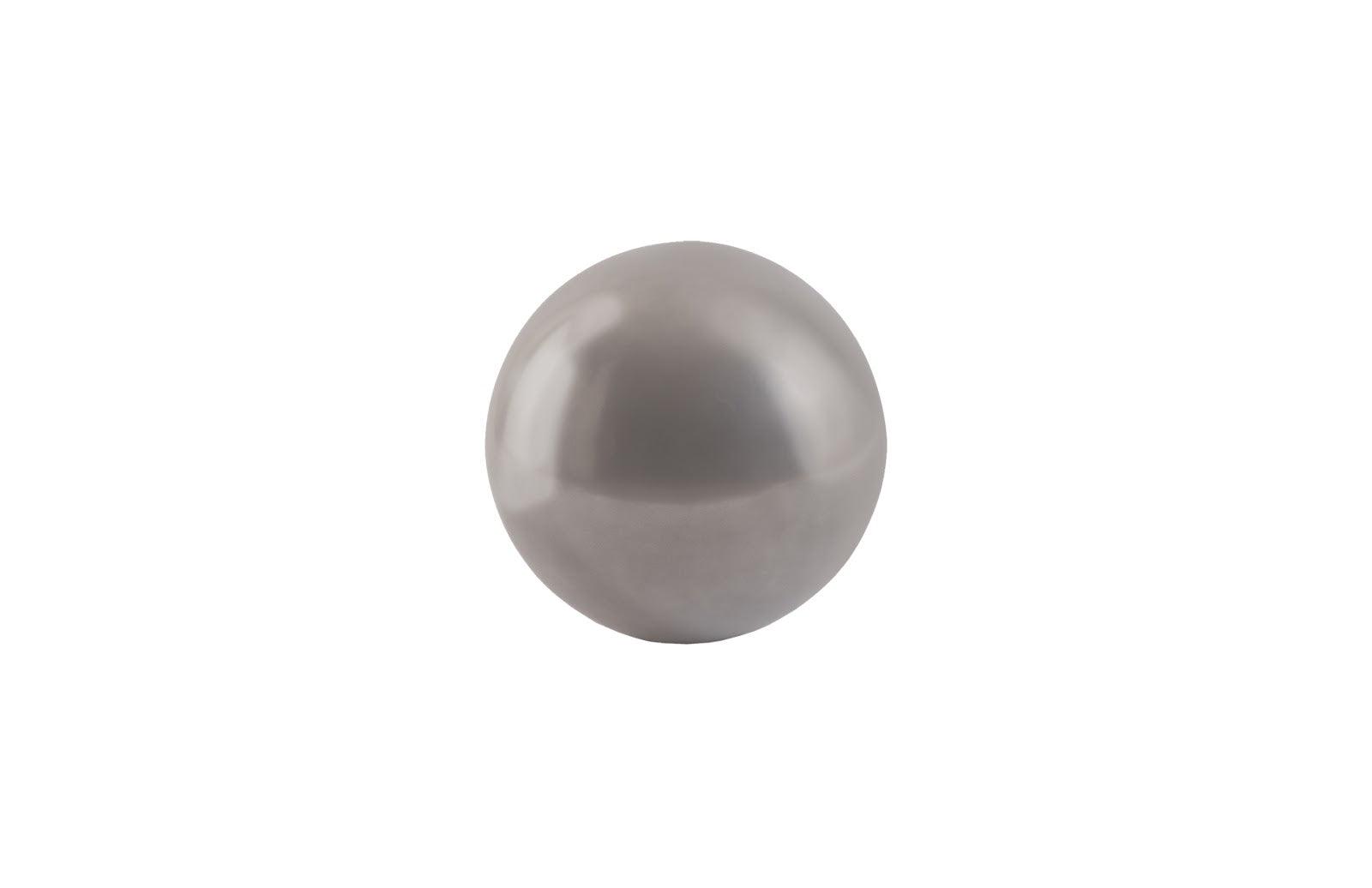 Phillips Collection Floor Ball, Small, Polished Aluminum Finish DECORATIVE OBJECTS
